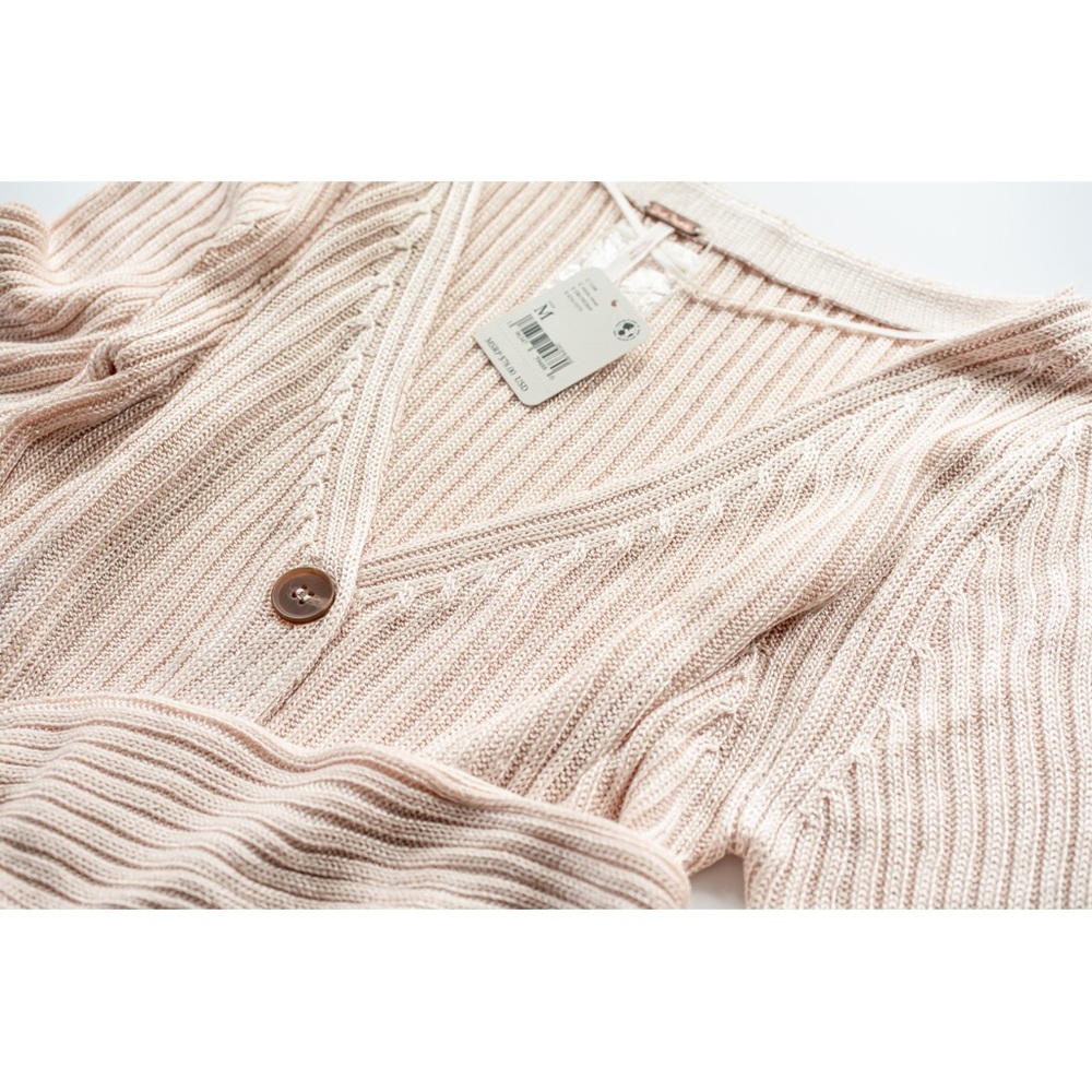 NWT Free People Game On Cardi in White Swan - Picture 13 of 15